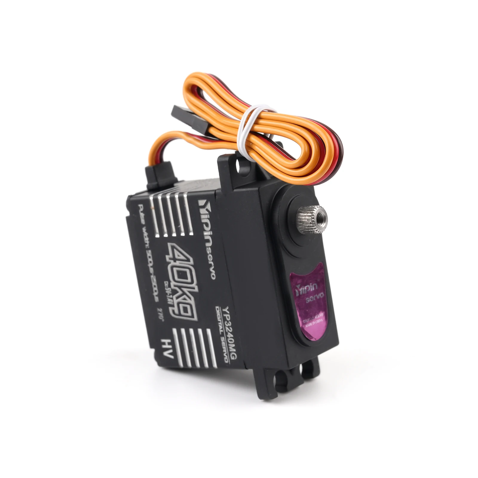 Servo Digital de alto Torque de 40Kg, engranaje de Metal, Servo resistente al agua de 180/270 grados para 1:8 1:10 TRX6 Scx10 coche trepador de control remoto Robot