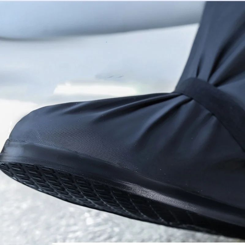 Wasserdichter Regenschuhüberzug, wiederverwendbar, rutschfest, für Radfahren, Wandern, Stiefelüberzüge, Hosen, Schuhe, Protektoren, Regen, Schnee, nasser Sand, Stiefelüberzug – Detail 27