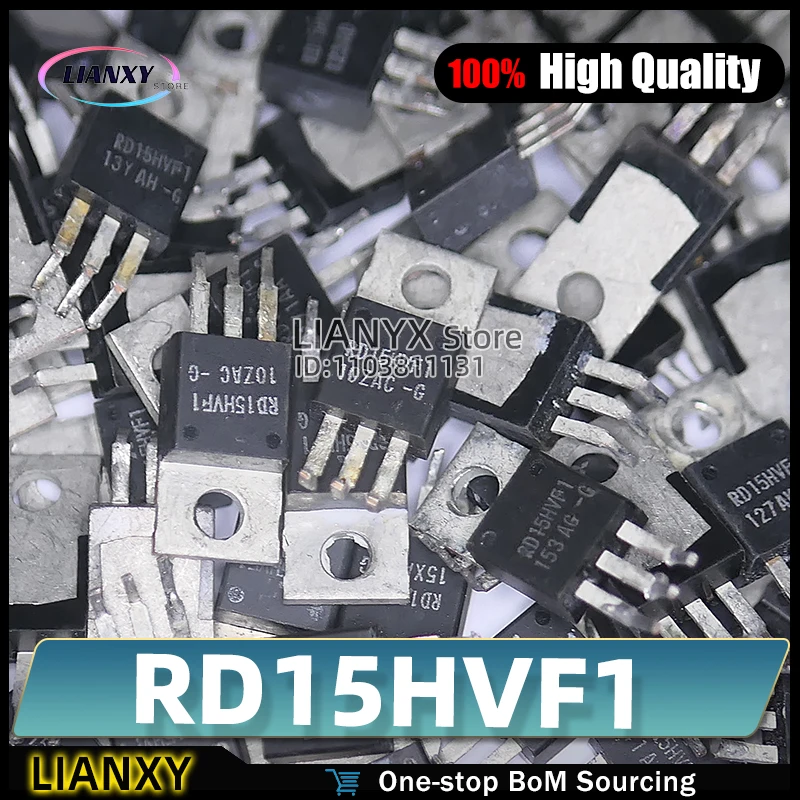 RD15HVF1 USED Original (5Pcs/lot) RD15HVF1-101 RD15HVFI 2SC1972 MOSFET Power Transistor High Quality