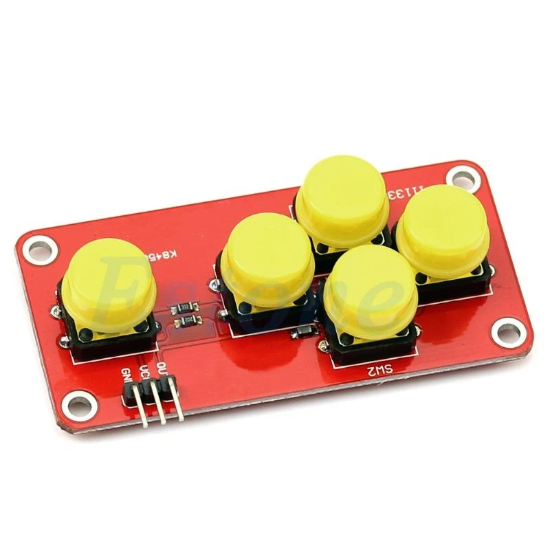 96GD Electronic Keyboard Blocks Simulate Five for Key Module Analog Button