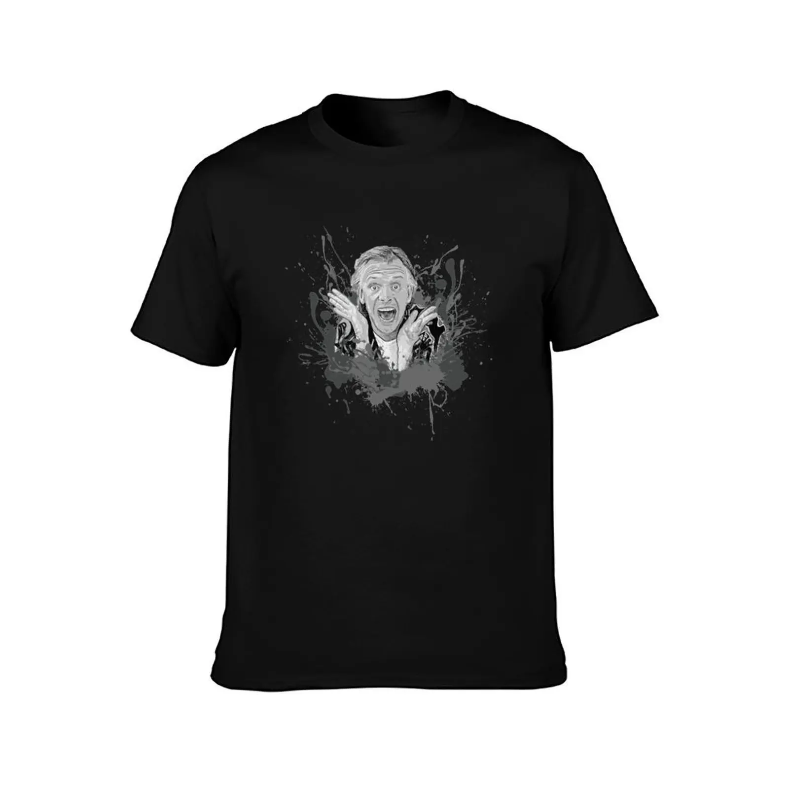 Rik Mayall rik mayall T-Shirt Standard Fit Solid Tee Shirt T-Shirt