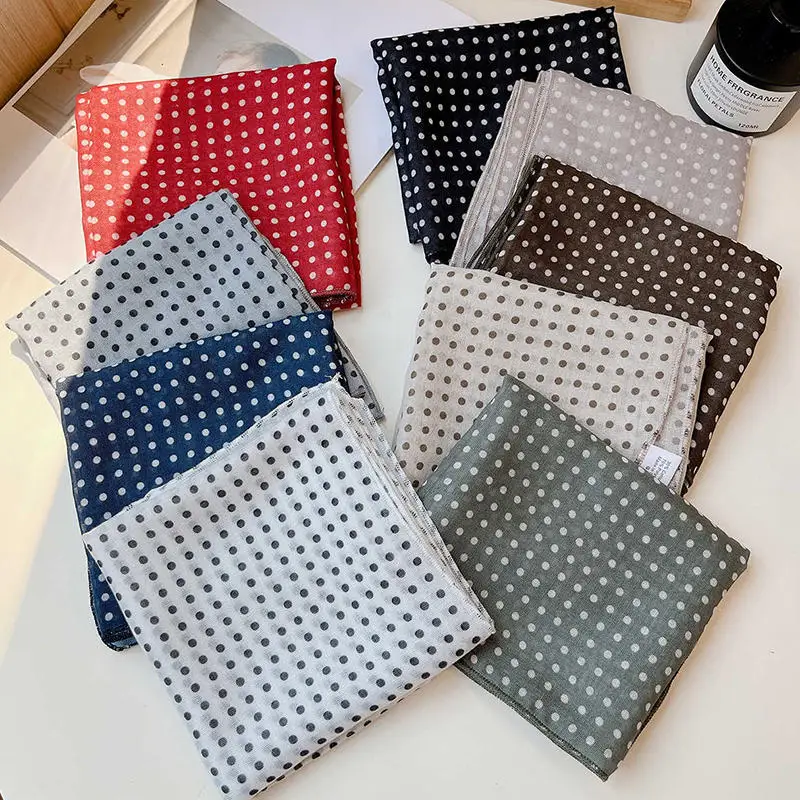 58cm cuadrado onda punto bufanda banda para el cabello estampado de moda envoltura diadema diadema pañuelo turbante pañuelo pañuelos