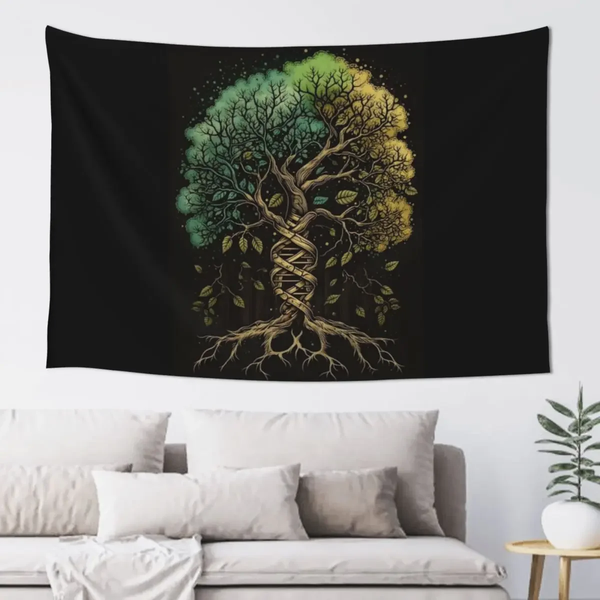 

Tree of Life, DNA, Tree of Life Tapestry Decoration For Bedroom Outdoor Decor Tapestry