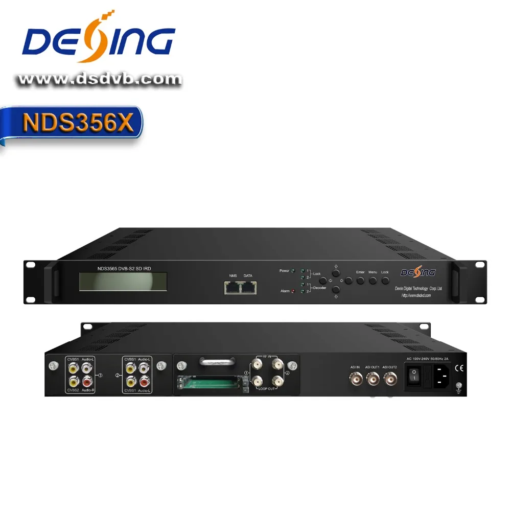 NDS356X DVB-(T) UDP and RTP/RTSP IP Output Decoder