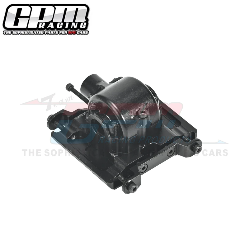 GPM Aluminum 7075 Center Gear Box Housing Set with Covers For LOSI 1/18 Mini LMT