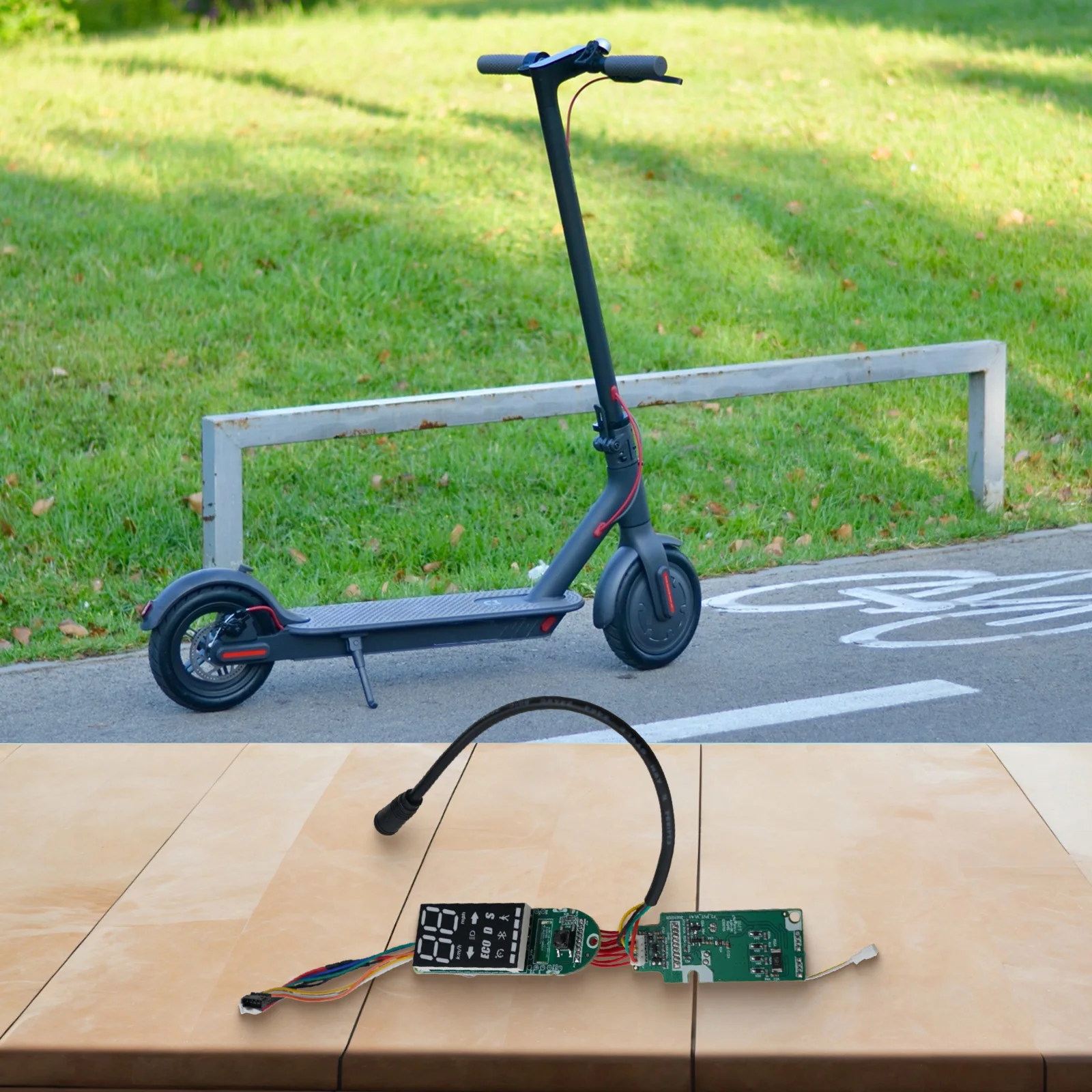 

Electric Scooter Dashboard Electric Scooter Display Easy-to-read Interface Enhanced Safety Accurate Information