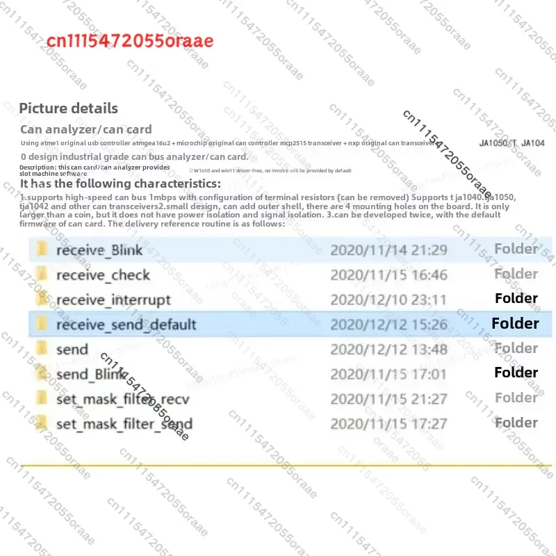 Automotive Lin Logic Analyzer Linka, Automotive, Bus leader/follower node, Bus