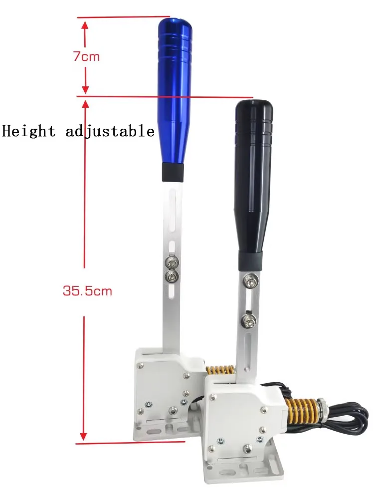 Symracing gra PC USB czujnik Halla liniowy hamulec ręczny dla Logitech G29/G27/G25 dla Thrustmaster T300 T500