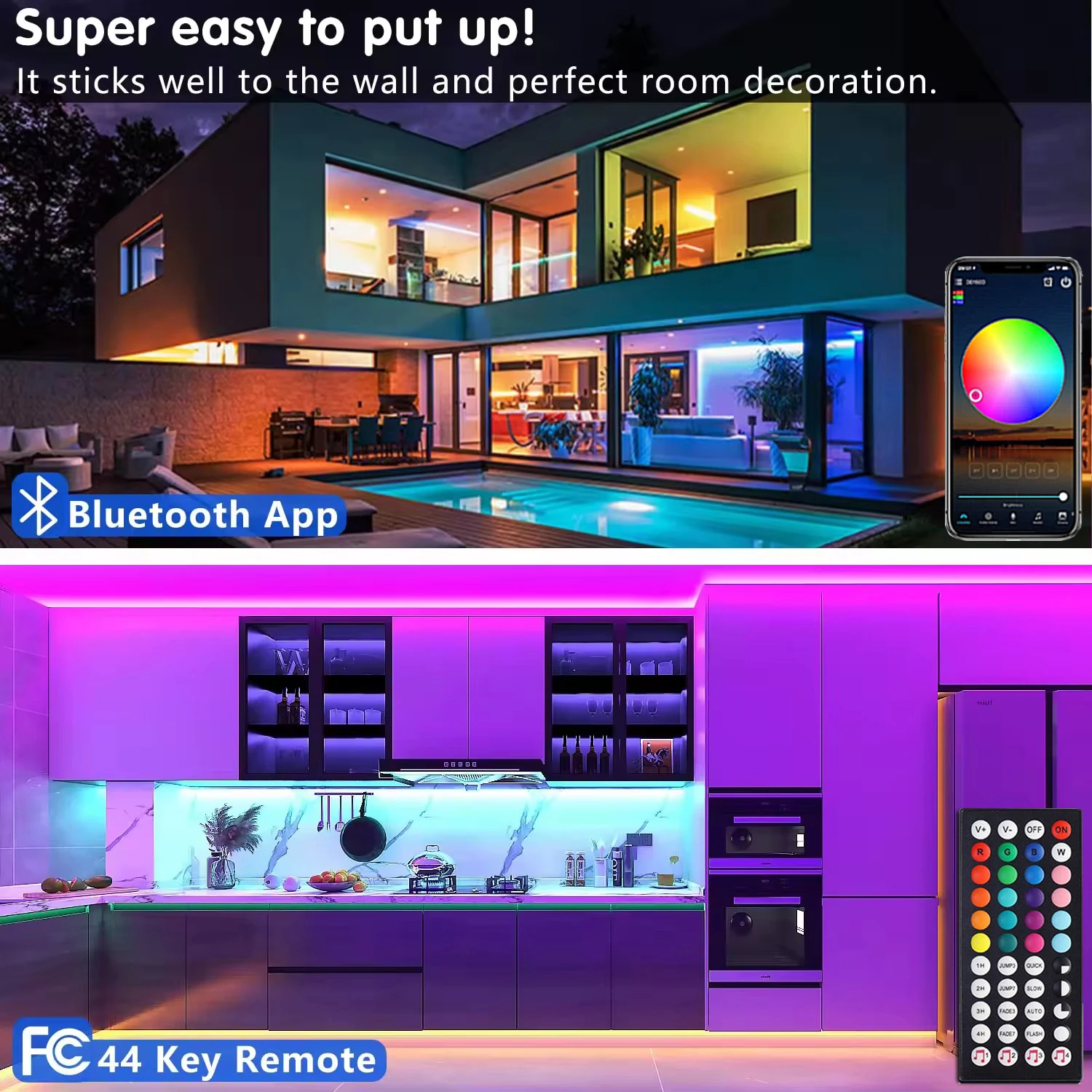 USB RGB Neon LED Strip Wodoodporna Elastyczna Taśma Wstążkowa Synchronizacja Muzyki Neonowe Światła z APP Control do Domu Pokój Zewnętrzne Światło