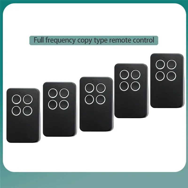 5pcs Universal Multifrequency Garage Remote Control 280-868MHZ Fixed Code Rolling Code Gate Opener Clone