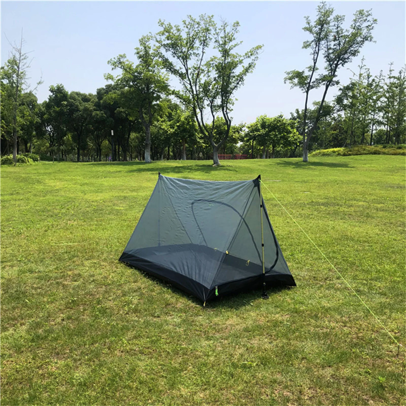 

1pc Brand New Hot Sale Mesh Tent Inner Tent With Pegs Camping Mesh Tent Carry Bag Double Side Zippers For Garden