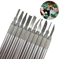Mini Carving Knife 10 Piece Set Carving Tool Seal Cutting Art Set Carving Set DIY Handmade Wax Mold Wood Carving and Wax Carving