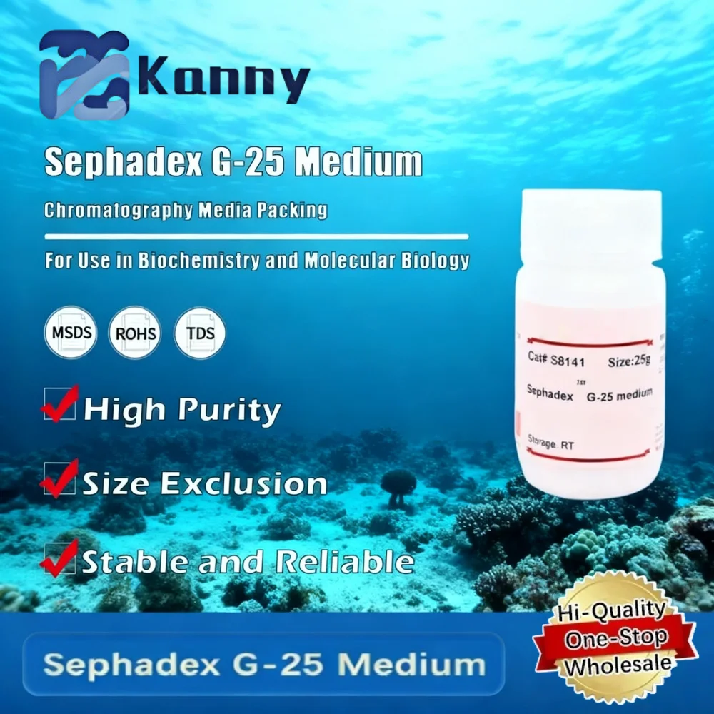 Sephadex G-25 Medium for Chromatography and Molecular Separation Applications Original Product
