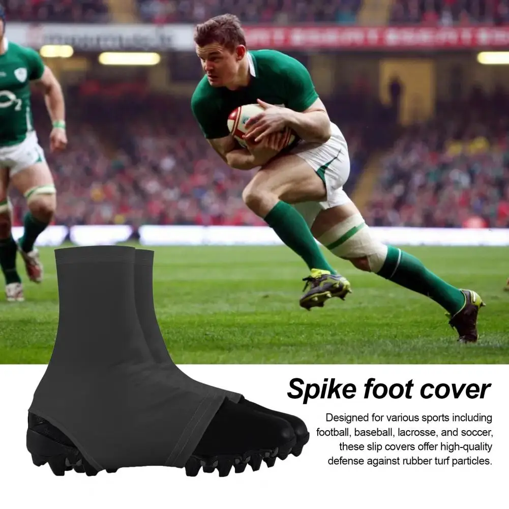 ฟุตบอล Spats Cleat Cover เยาวชน Cleat Cover ช่วยให้สิ่งสกปรก/สนามหญ้าเศษ Out Cleat สําหรับฟุตบอลเบสบอลฟุตบอลกีฬา