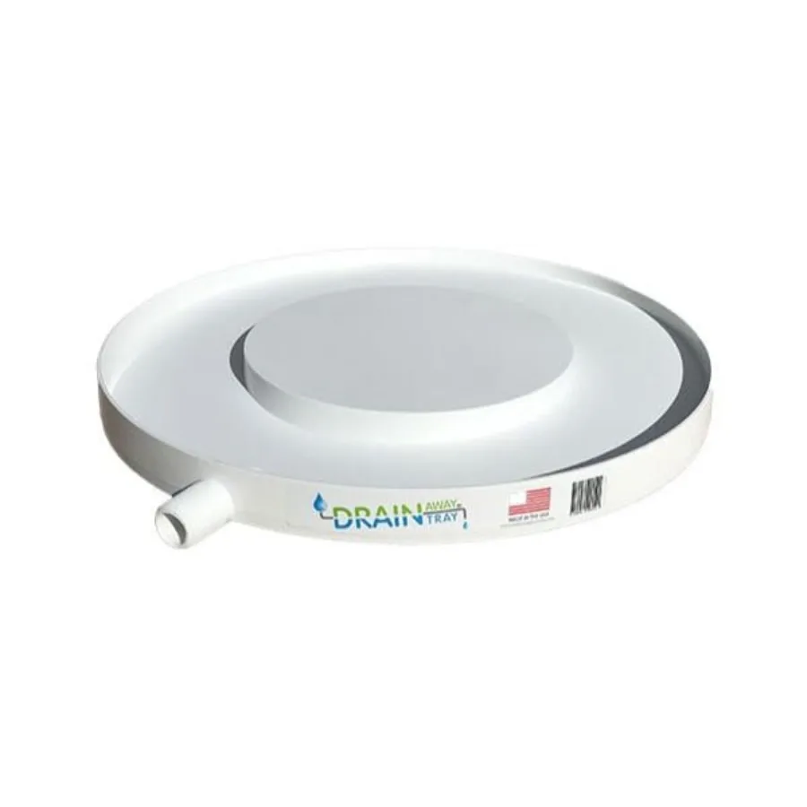 

Drain Away Plant Saucer Heavy Duty Drain Tray for Large Pots Indoor Outdoor Waterproof UV Resistant Protect Floors Decks in 15i