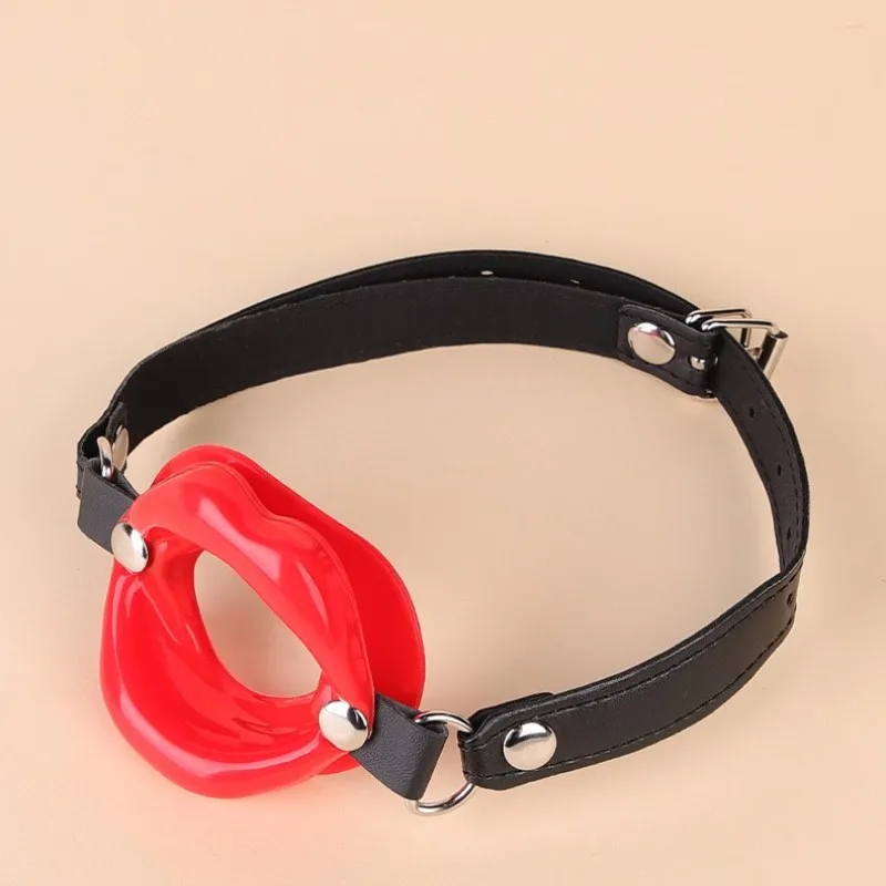 Female Appliance Soft Safety Silicone Open Mouth Gag Fetish BDSM Bondage Erotic Sex Toys for Women Couples Adult Accessoires Sex