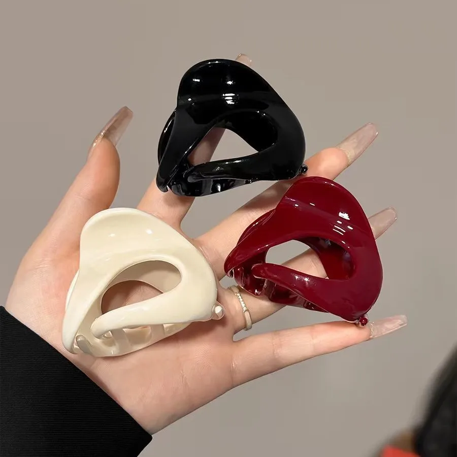 2/3 Stück Elegante Kleine Hohle Kürbis-Haarklammer Haarspange Haarnadel Krabbenklammer Pferdeschwanz-Haargreifer Kopfschmuck Haaraccessoires