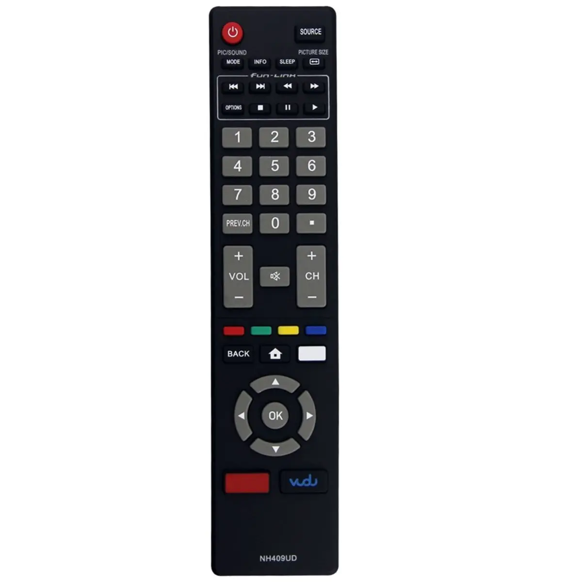 DT75BG Replace NH409UD Remote Control for TV 32ME305V/F7 39MF412B/F7 40MV336X 43MV314X 50MF412B/F7 55ME314V