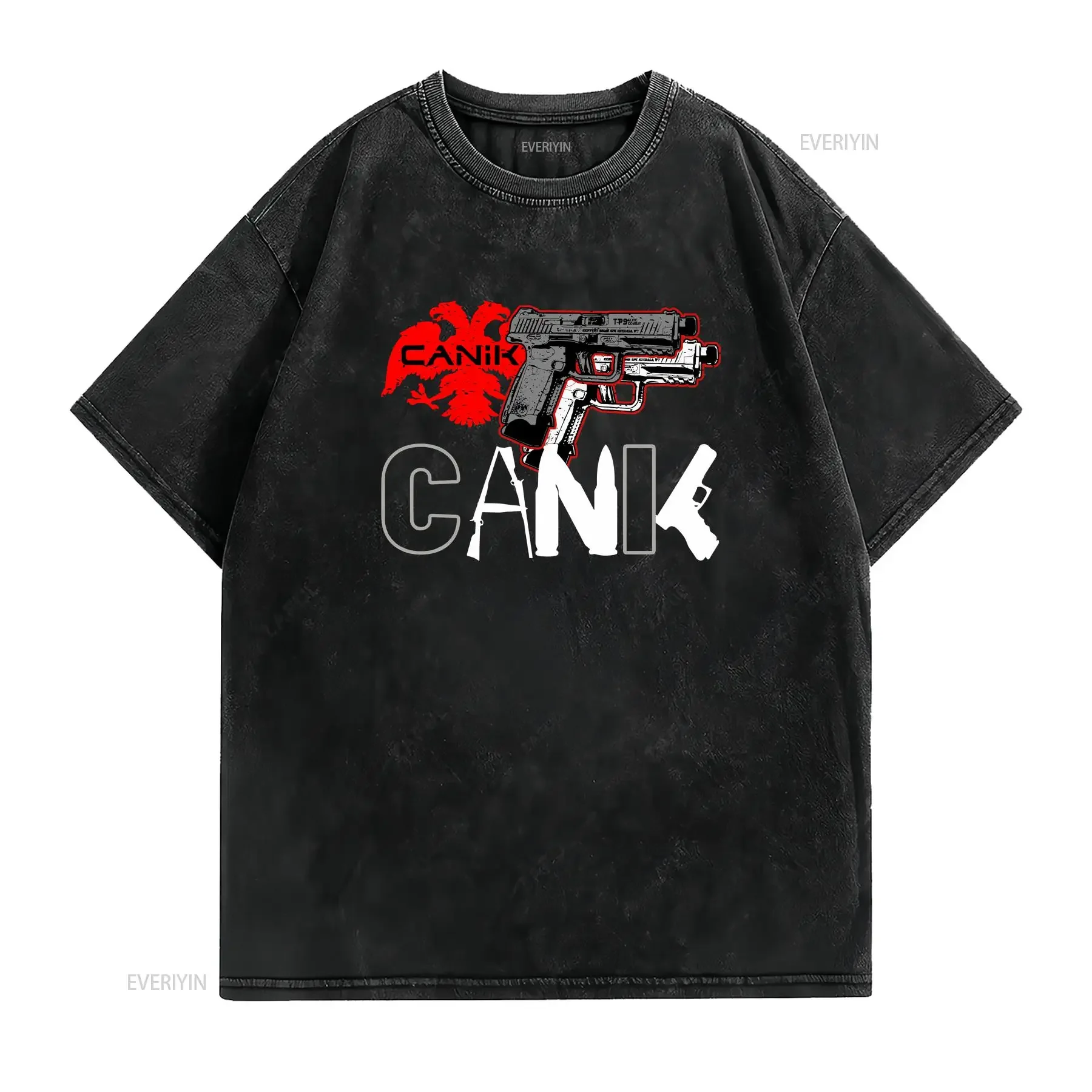 Brand New Canik Fanatik Firearms logo American T Shirt Funny Size S to 5XL vintage Washed Soft Unisex Top For Everyday Wear