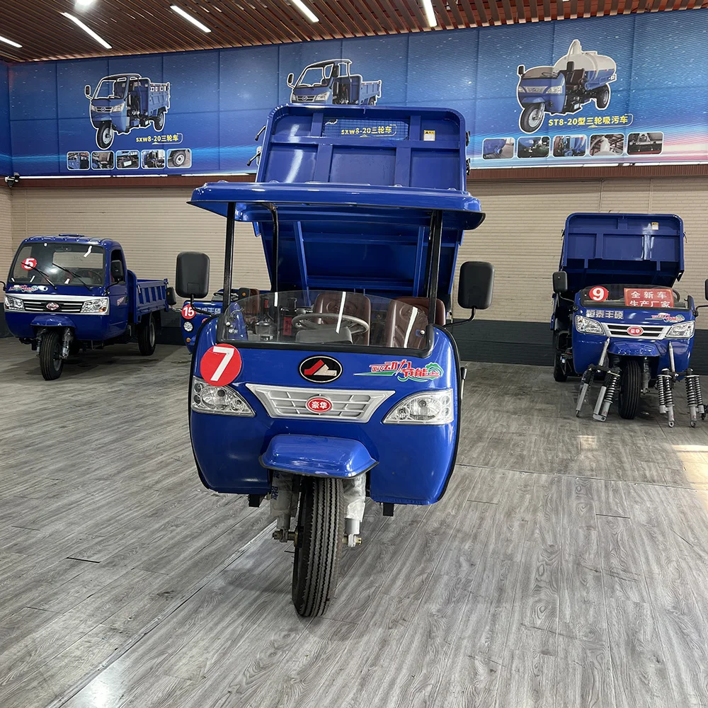 2025ใหม่ประเภทHigh-Power Farmก่อสร้างเหมืองถ่านหินLogisticsขนส่งสินค้าดีเซลการเกษตรสามล้อ