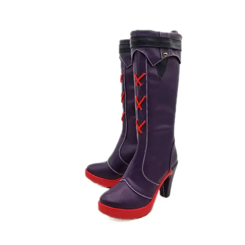 

2025 11, игра Honkai Impact 3 Yae Sakura, обувь из искусственной кожи для косплея, карнавальные ботинки на Хэллоуин, реквизит, индивидуальный заказ