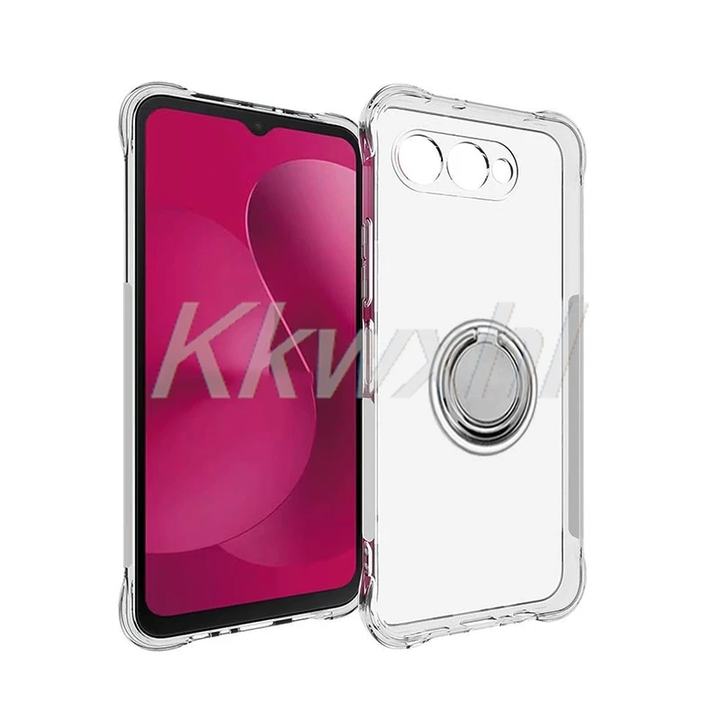 Für T-Mobile REVVL 8 5G T Phone 3 REVVL8 Phone3 6,6" 2025 Rückseitiger Ringhalter Halterung Handyhülle Original Stoßfeste Abdeckung