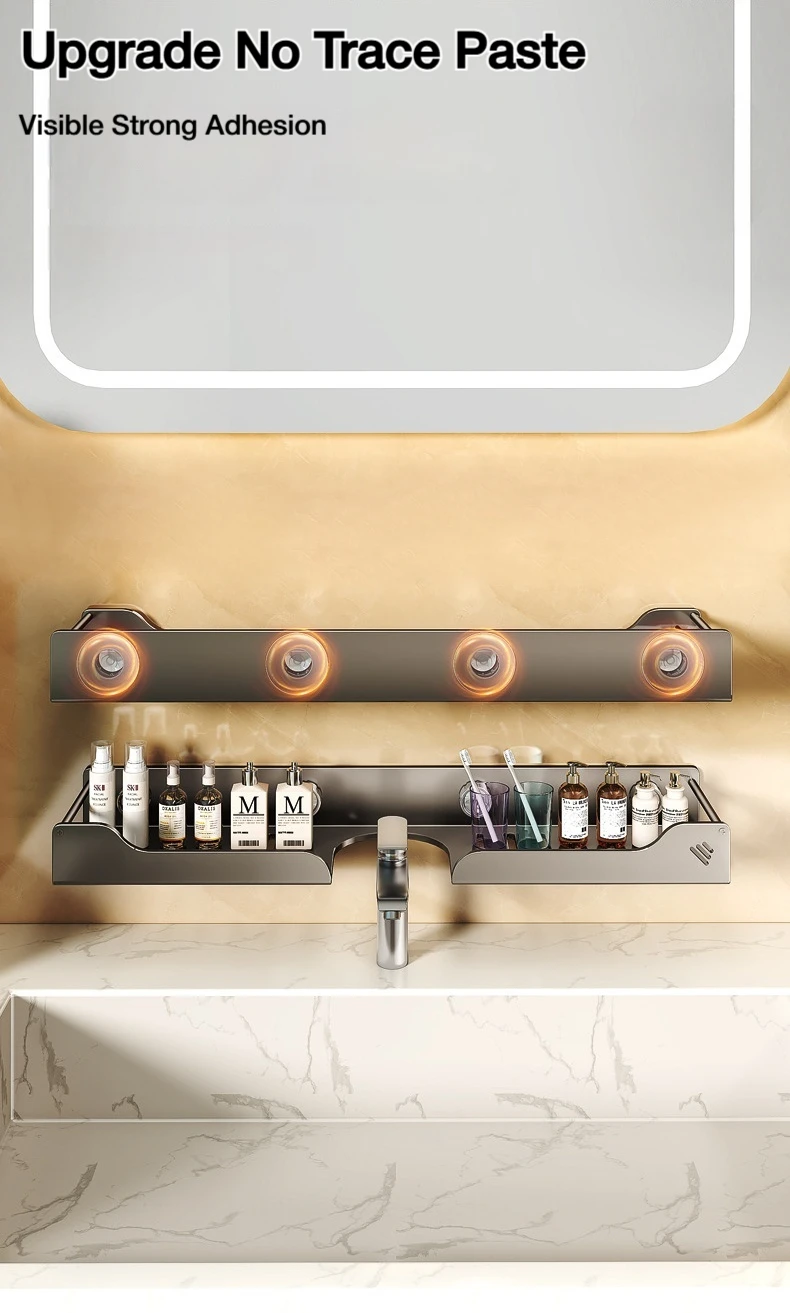 Suction-Cup Sink Organizer Shelf — product detail 6