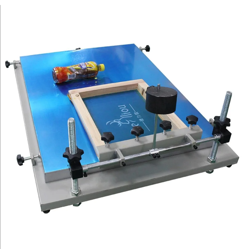 315x440MM Super Large Silk Printing Table Manual Precision Screen Printing Operation Table silk Screen Printing Machine