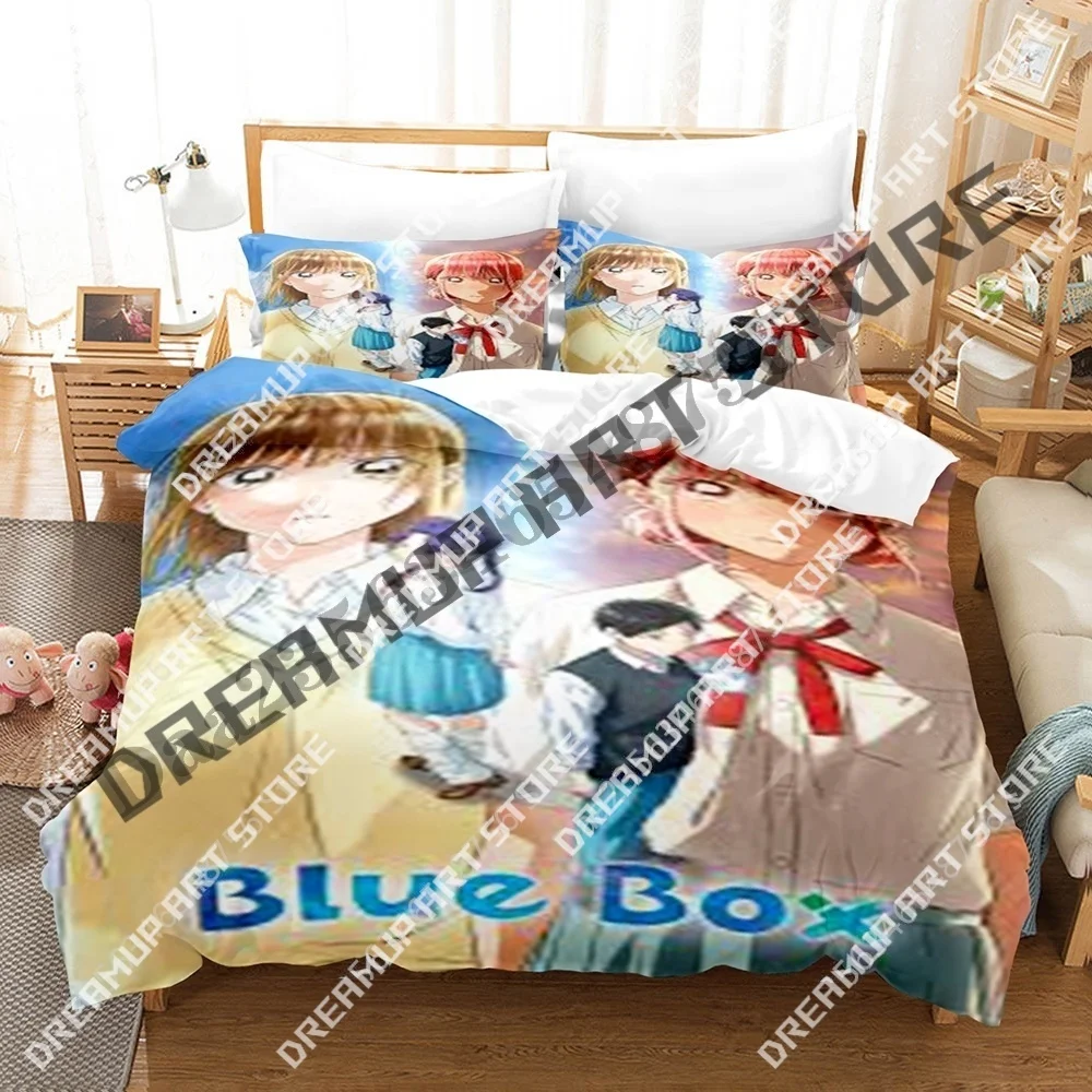 3D Print Blue Box Ao No Hako Bedding Set Twin Queen King Full Size Duvet Cover Pillowcase Bed boys girls Adult Home Textiles