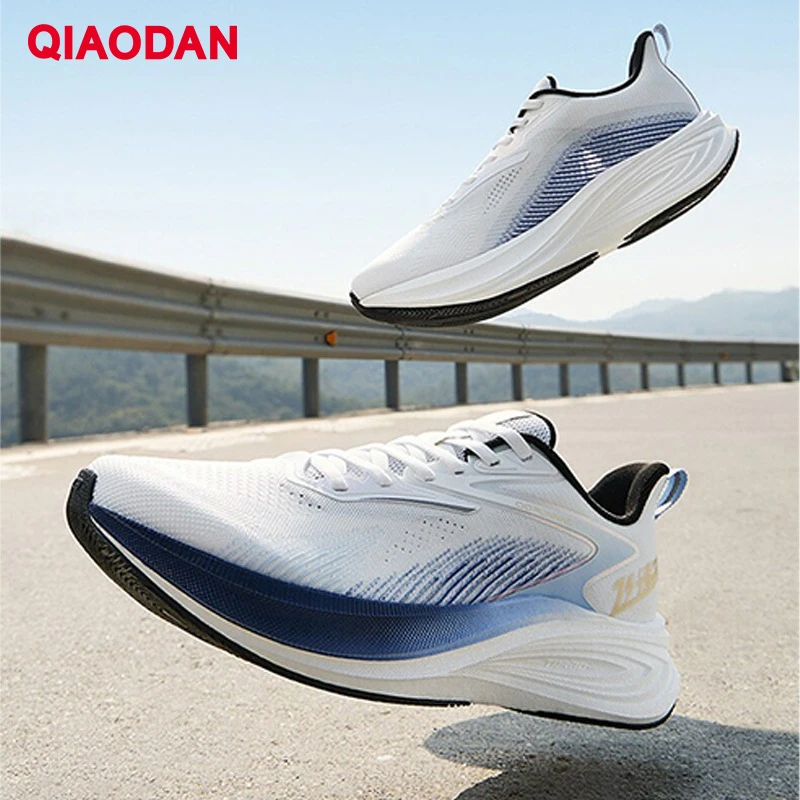 QIAODAN Feisu 4Lite Men's 2026 New Training Sports Running Shoes Breathable Mesh Shock Absorbing Athletic Sneakers QXB023262220