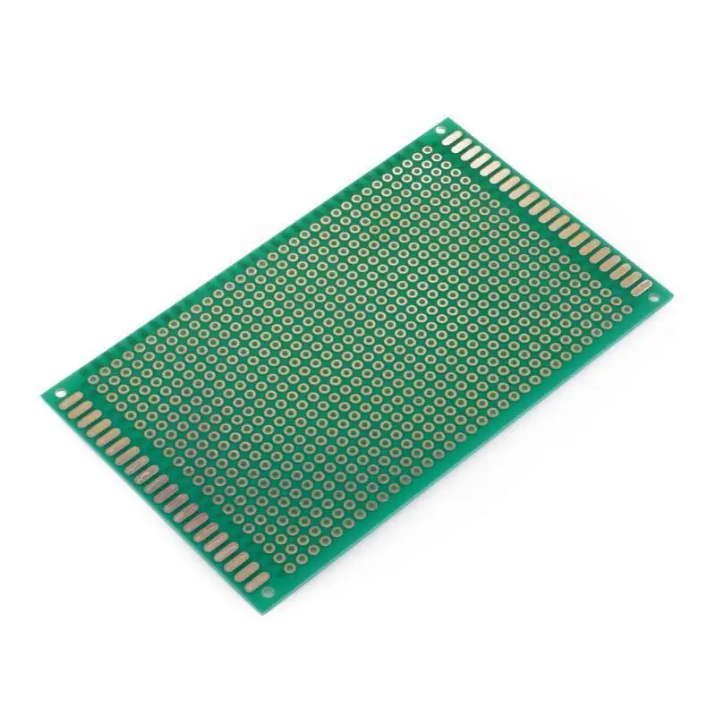 1 Stück Leiterplatte 9*15 cm, Rastermaß 3,96 mm, einseitig, universelle Löcher, PCB für Experimentier- und Lötprojekte – Detail 1