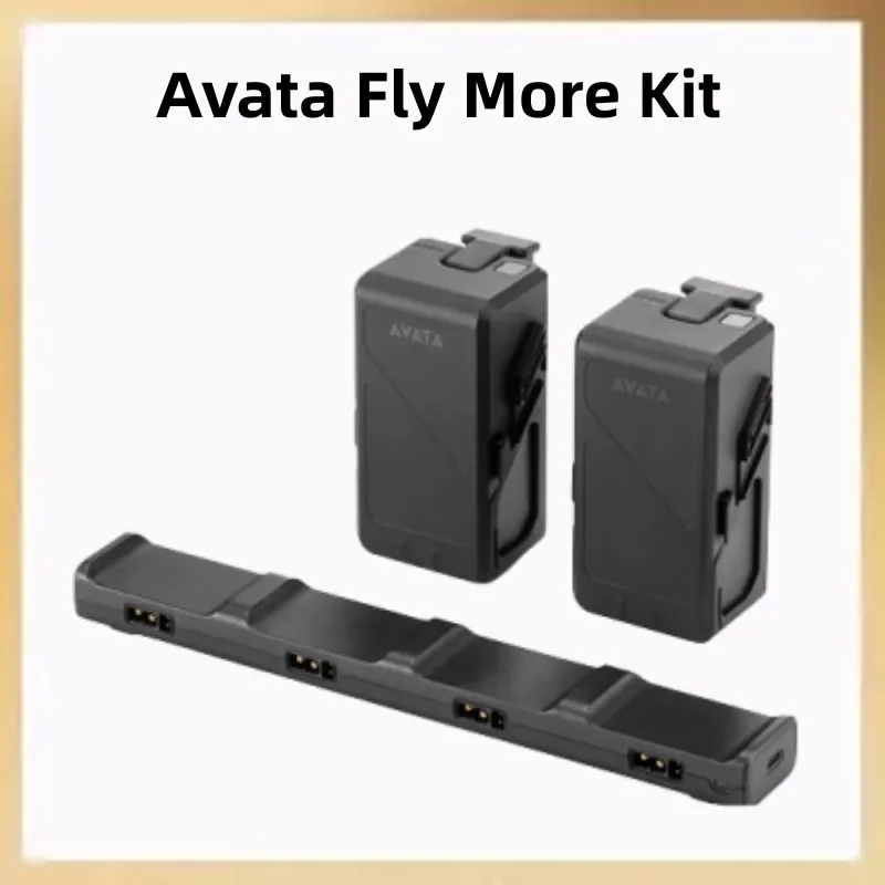 Avata Fly More Kit Original Avata two Intelligent Flight Battery 2420mAh and one charging butler New Avata Fly Accessories