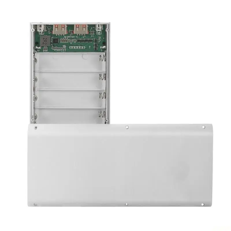 B03F DIY Power Sources Box 18650 Battery Holder 8Slot,Easy Swaps Design with High Efficiency Charging Digital Display Screen