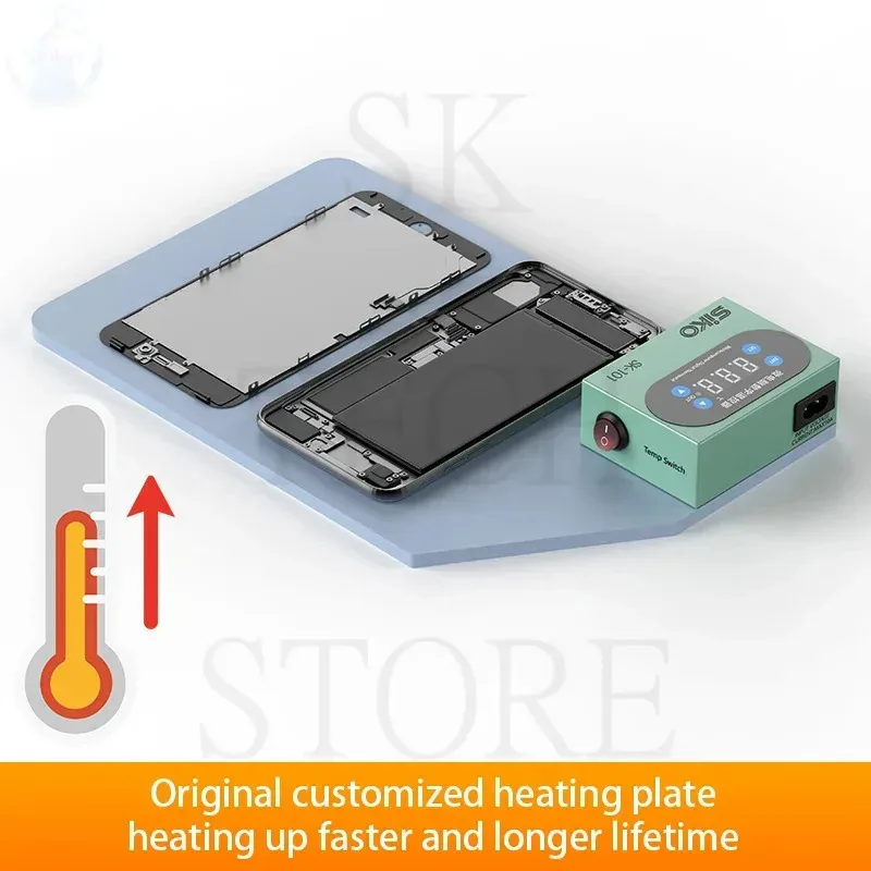SIKO LCD Screen Separator Touch LCD Screen Separate Machine Pre-heating Pad LCD Screen Separating Opening For IPhone IPad Tablet