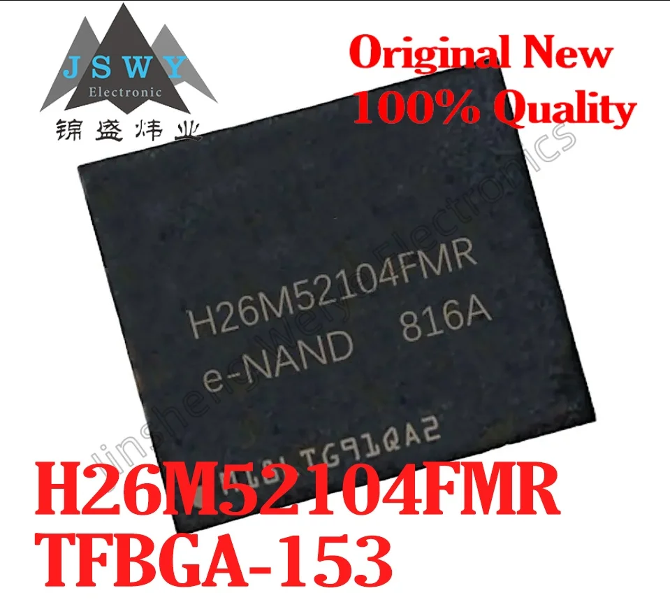 

(1-10pcs) H26M52104FMR FBGA153 EMMC 16GB Memory Chip/100% Brand New and Original/In Stock/Fast Shipping