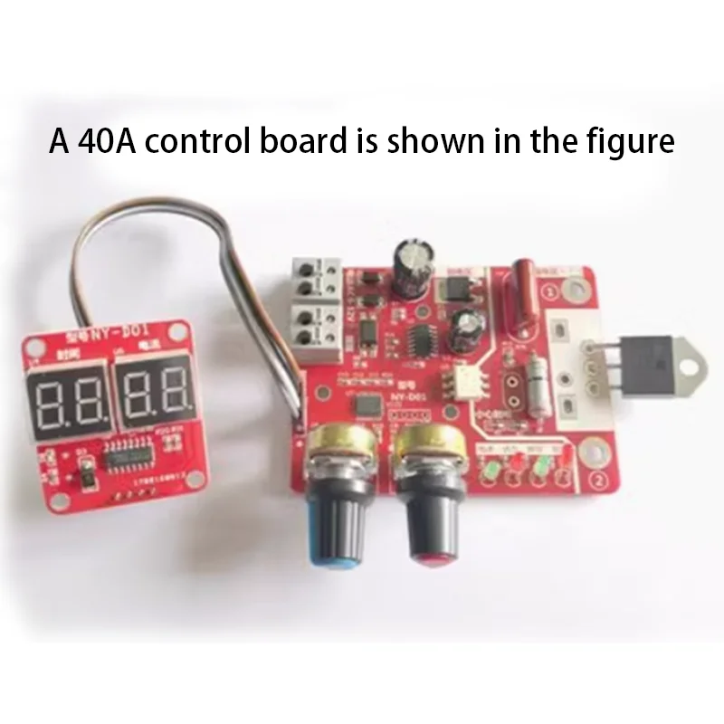 NY-D01 spot welding machine control board adjusting time current digital display single-chip microcomputer spot welding machine