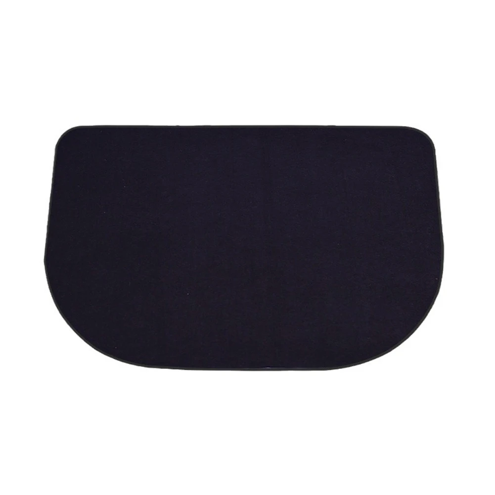 Flame Retardant Hearth Mat with Secure Non Slip Base; Cleaning Solution Perfect for Indoor or Outdoor Use Around Fireplaces