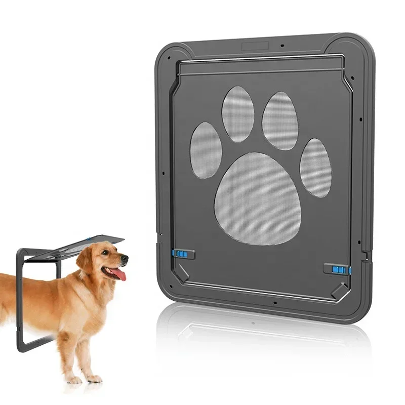 

Screen Sliding Dog Door Wholesale Cat Door Easy To Install Small Pet Dog Plug-in Cat Flap Door