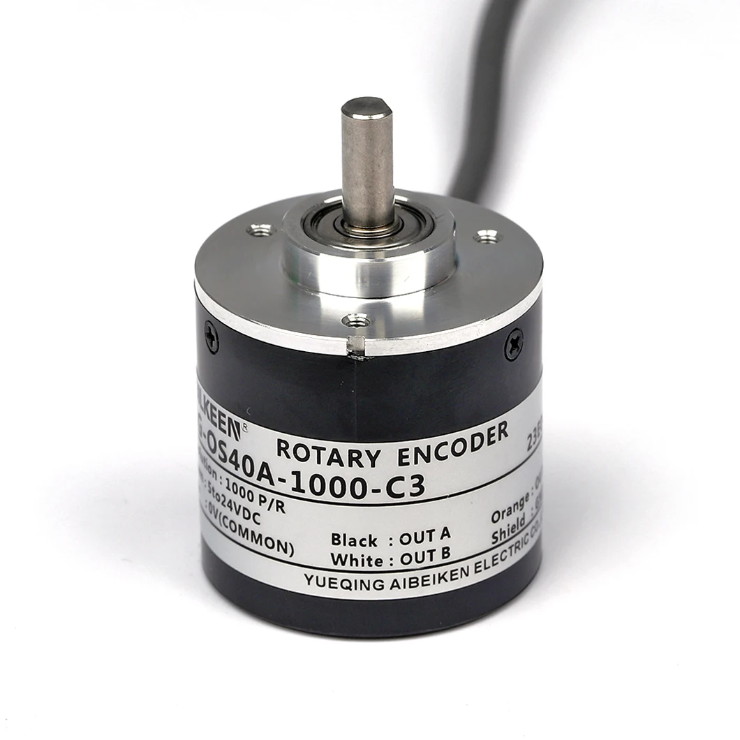 1024 motorized rotary encoder with large through hole shaft elevator encoder price elevator motor encoder