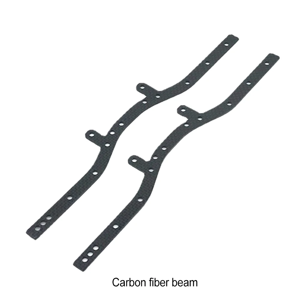 

2pcs Carbon Girder Chassis Beam Frame Girder Side Frame Chassis For WPL 1/16 C14 RC Car Upgrade Parts