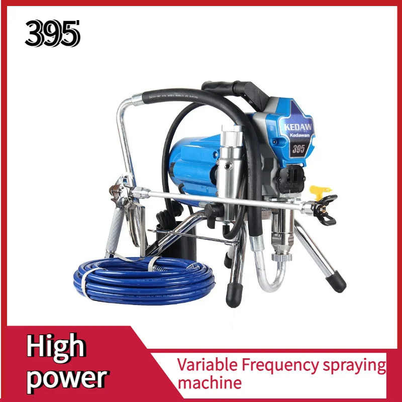 New Multifunctional Portable Airless Sprayer Latex Paint 395/495 High-pressure Airless Spraying Machine