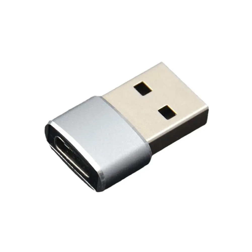 Adaptador USB para USB C, conversor fêmea para fêmea, conector USBC OTG do iPhone, B8X6