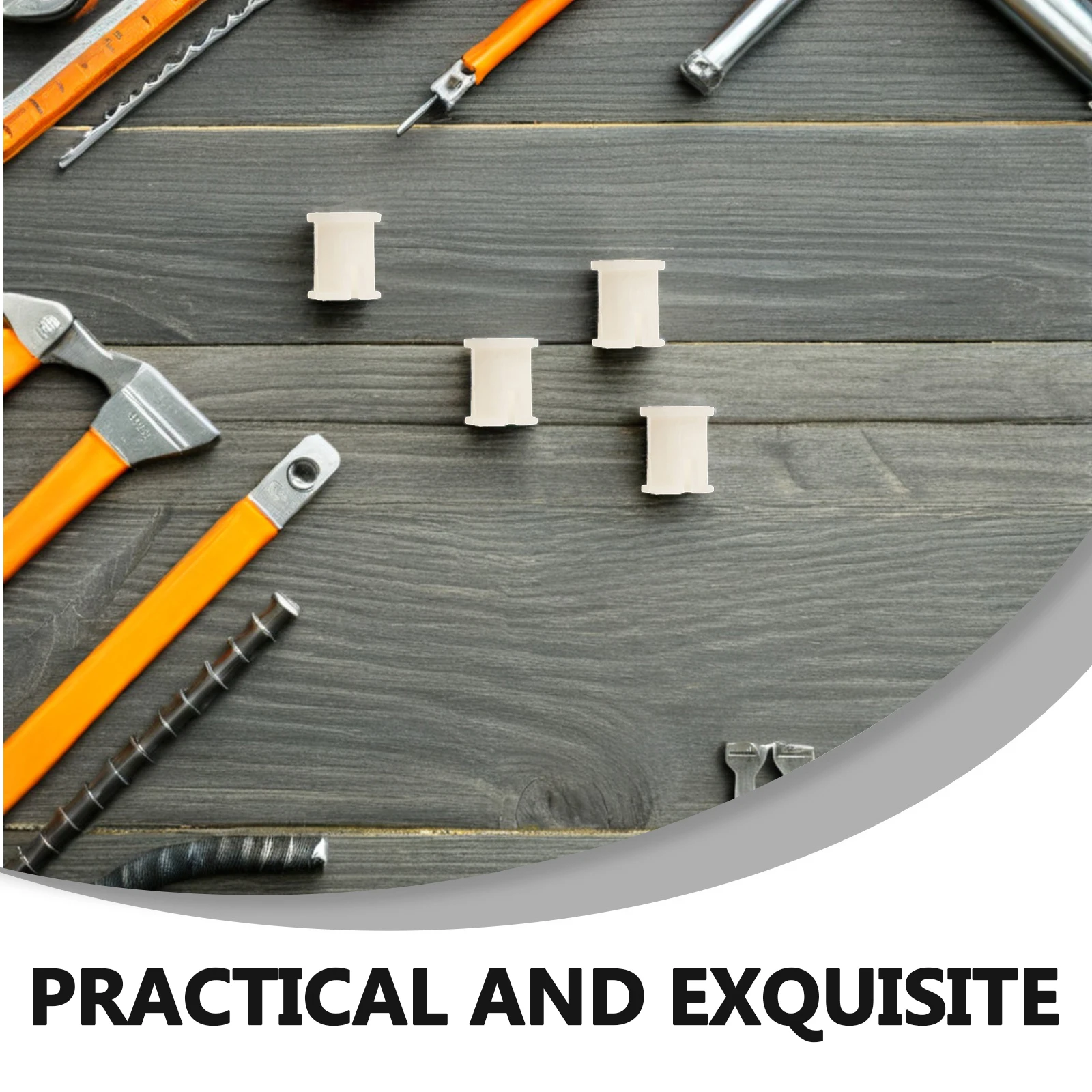 

10Pcs Sturdy Caster Sockets Small Wheel Stem Sleeves for Chair Feet Multipurpose Use Wear Resistant Caster Socket