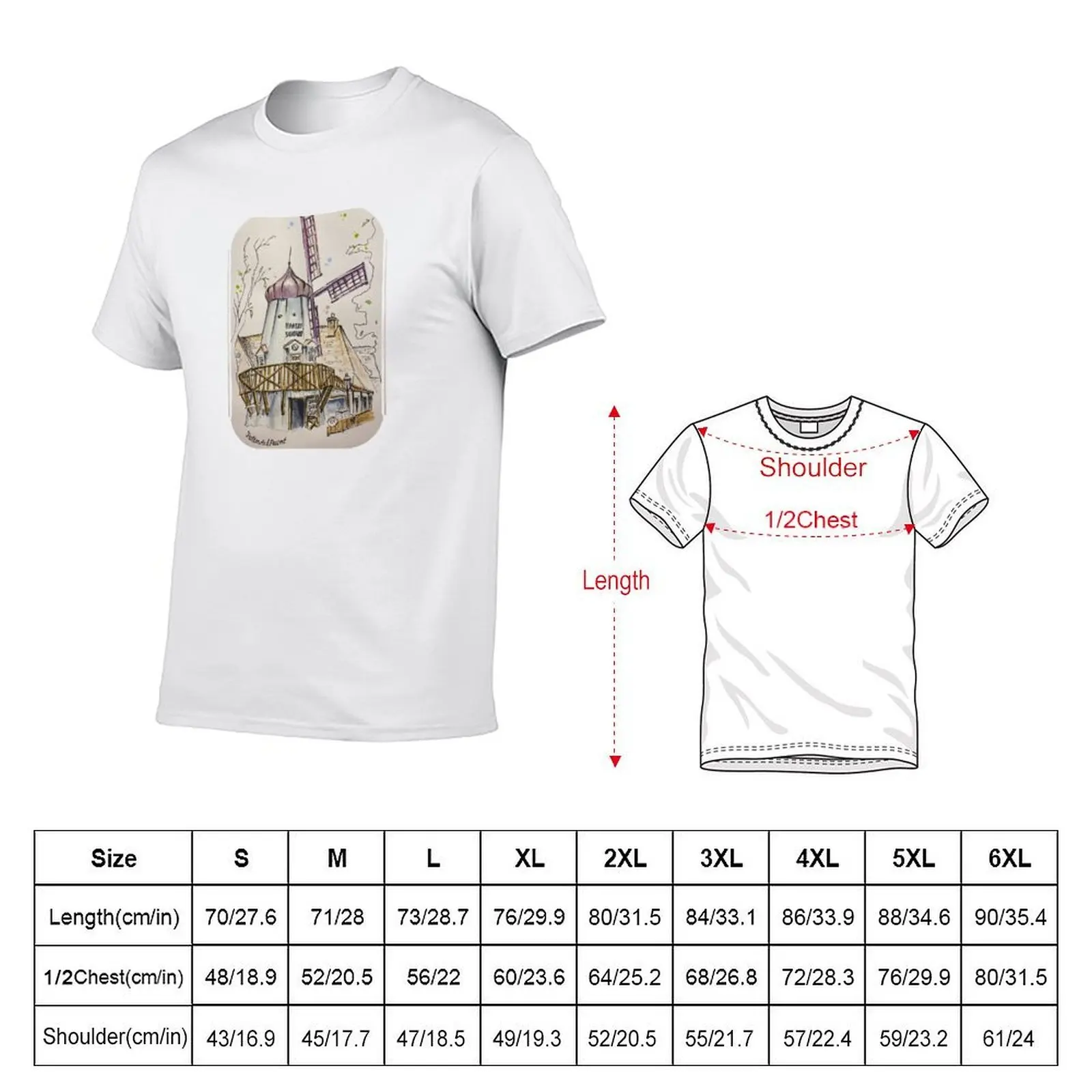 Solvang, Windmill T-Shirt sweat customizeds Men's t-shirts