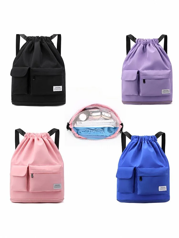 

Durable Swimming Bag Separate Wet And Dry Dstring Fitn Bapa Gym Suit Storage Bag ex Training Fitn Bapa