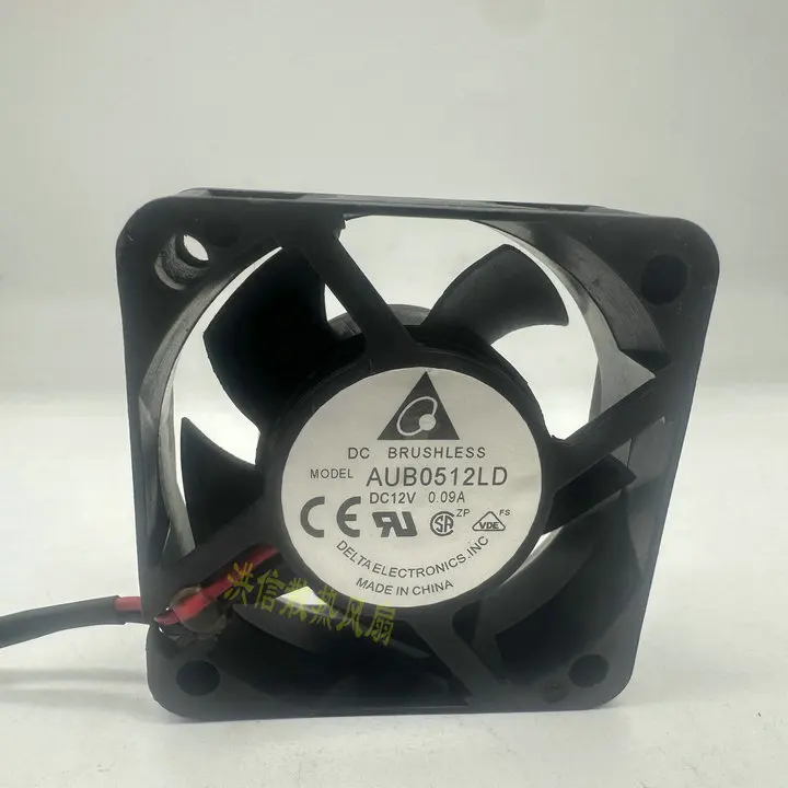 Delta Electronics AUB0512LD DC 12 V 0,09 A 50 x 50 x 20 mm 2-Draht-Lüfter