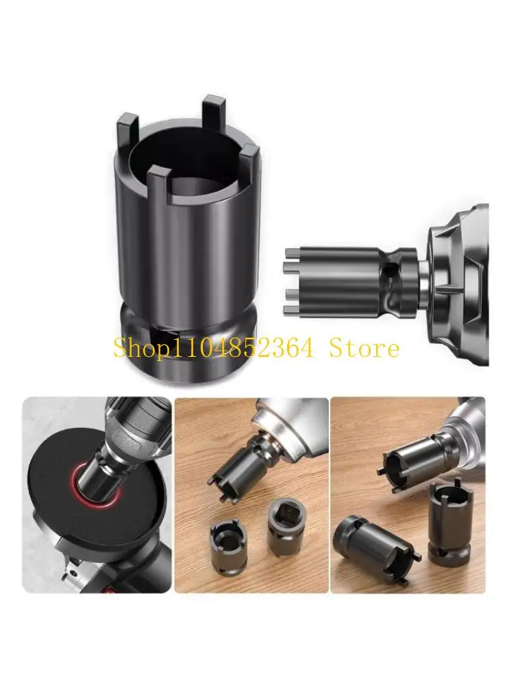 

652F Accurate 4 Pronged Socket Wrench Quick Releases for Angle Grinders, Durability and Compatibility with 1/2inch Drive Tool