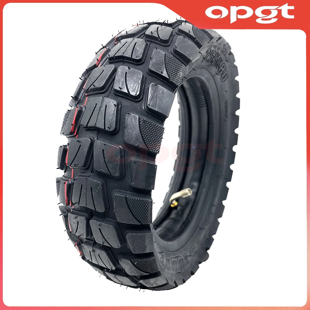 OPGT 255x80 Tire TUOVT Inner Outer Tube for Kugoo M4 Pro Quick 3 Zero 10X Electric Scooter 10x2.50/3.0 Off-Raod Tyre