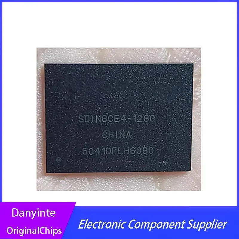 NEW Original SDIN8CE4-128G BGA169Ball EMMC 128GB Memory  SDIN8CE4  BGA-169