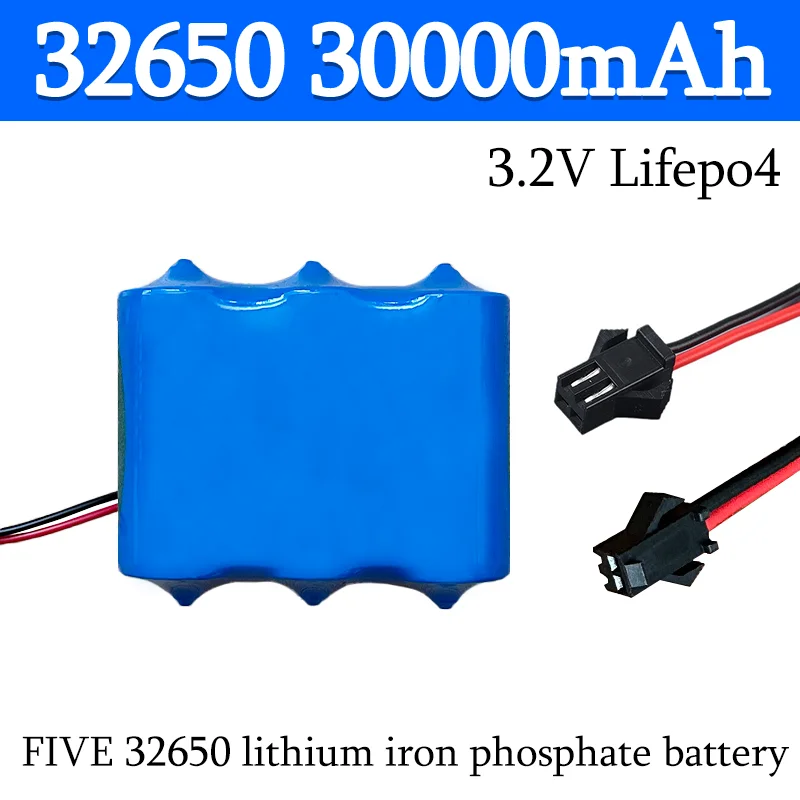 Neue 3,7 V Solarlampe Originalbatterie 32650 Lithium-Ionen-Batterie mit großer Kapazität Batterie für Solarprojektoren mit Schutzpanel